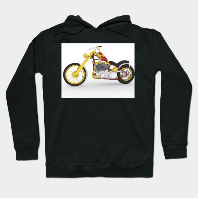 Sport Motorcycle Hoodie by Rizaldiuk